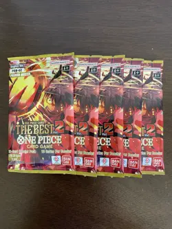 One Piece The Best Vol. 2 PRB-02 Five 5 Premium Booster Packs Lot English C - Image 1