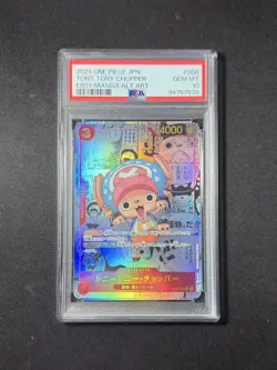 2024 One Piece Japanese Tony Tony Chopper Manga Alternate Art #006 PSA 10 ER26 - Image 1