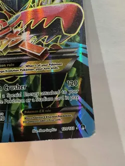 M Scizor EX (Full Art) 120/122 Breakpoint XY Holo Pokemon Card TCG - Image 3