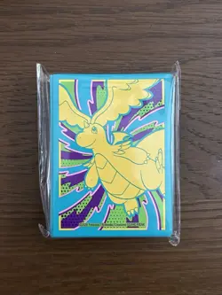 Ascended Heroes 2026 Pokemon TCG Dragonite Card Sleeves 65 Pack Blue Yellow - Image 1