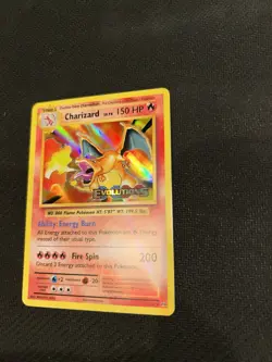 Charizard XY Evolutions Prerelease Holo Card 11/108 XY Promos Stamp - Image 3