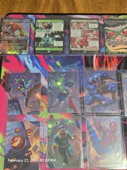 MTG - Spiderman Lot - 22 Cards - Art Series Plus Play Cards And MORE - Image 2