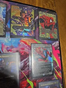 MTG - Spiderman Lot - 22 Cards - Art Series Plus Play Cards And MORE - Image 5