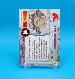 Pokemon Card - Graveler #75 - Topps Series 1 - Black Logo - Image 3