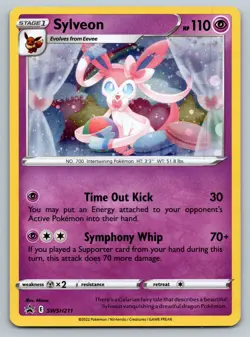 Sylveon | SWSH211 Promo Cosmos Holo | SWSH: Sword & Shield Promo Cards | MP - Image 1