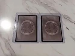 Star Wars CCG Radiant VII And Coruscant: Jedi Council Chamber Foil Cards - Image 2
