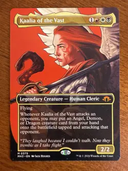 Kaalia Of The Vast Borderless MTG Modern Horizons 3 NM-M 375 - Image 1