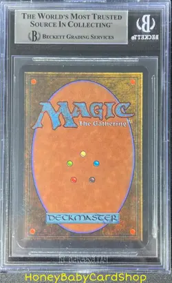 MTG Limited Edition Alpha 1993 Swamp (B) BGS 9.0Q+ (Baby Quad+) MINT 93/94 - Image 2