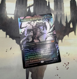 Skithiryx, the Blight Dragon Multiverse Legends Foil Showcase Mythic MTG #017 - Image 1