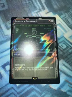 MTG Surge Foil Showcase Inventory Management NM Unplayed Fallout - Image 1