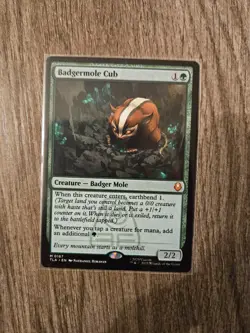 Badgermole Cub MTG from Avatar: The Last Airbender - Near Mint - Image 1
