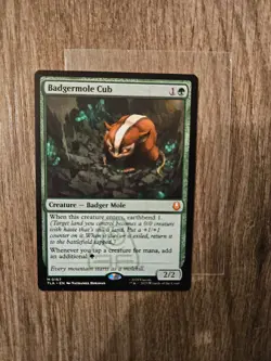 Badgermole Cub MTG from Avatar: The Last Airbender - Near Mint - Image 3