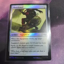 Skateboard - Foil Teenage Mutant Ninja Turtles NM MTG - Image 1