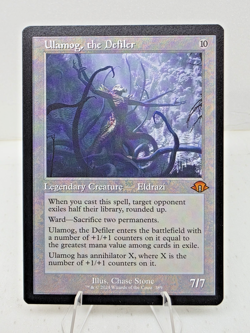 Magic The Gathering - MH3 - Ulamog, the Defiler (Retro Frame) - Image 1