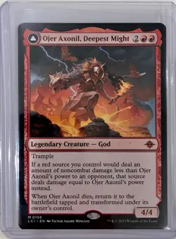 MTG Lost Caverns of Ixalan: Ojer Axonil, Deepest Might/Temple of Power M0152 - Image 1