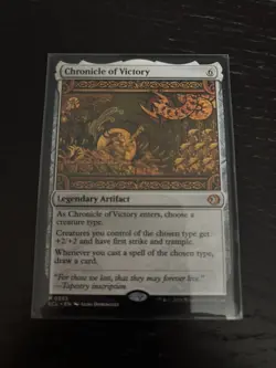 Chronicle of Victory 0253 ECL Legendary Artifact Mythic Regular 2026 MTG - Image 1