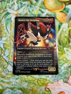 Shadow the Hedgehog MTG: Secret Lair *Pack Fresh* - Image 1