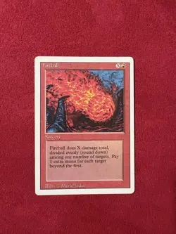 Fireball - Revised Edition Magic the Gathering MTG Classic Vintage - Image 1