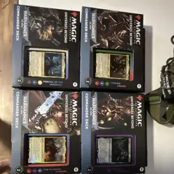 Magic: The Gathering Universes Beyond Warhammer 40,000 Commander Decks Set of 4 - Image 1
