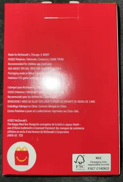 Pokemon Match Battle Pack Red Pikachu McDonald’s Happy Meal |BRAND NEW 2022 - Image 2