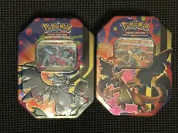 Pokemon TCG - Mega Charizard ex Tin - Brand New Sealed - X and Y Tins - MINT NM - Image 1