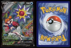 Starmie V TG13/TG30 Rare V Astral Radiance Trainer Gallery Holo Pokemon - Image 3