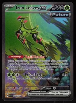 Iron Leaves ex 203/162 Special Illustration Rare Temporal Forces Pokemon - Image 1