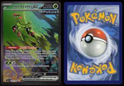 Iron Leaves ex 203/162 Special Illustration Rare Temporal Forces Pokemon - Image 3