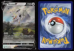 Arceus V SWSH204 Promo SWSH Black Star Pokemon - Image 3