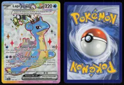 Lapras ex 158/142 Ultra Rare Stellar Crown Pokemon - Image 3