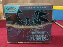 Pokemon Phantasmal Flames Elite Trainer Box ETB Sealed [Minor Box Damage] - Image 1