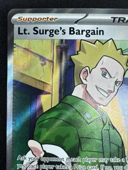 Lt. Surge's Bargain 170/132 Pokemon Mega Evolution Ultra Rare Near Mint - Image 2
