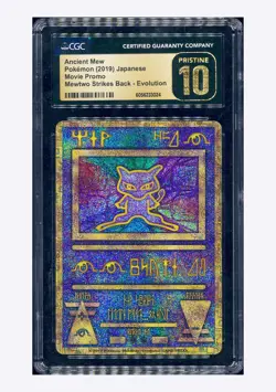 Pokemon CGC 10 PRISTINE Ancient Mew Promo 2019 Mewtwo Strikes Back Japanese - Image 1