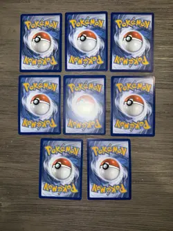 Pokemon TCG Full Art V Lot Of 8 Dark Sylveon Promo Umbreon Gengar NM - Image 3