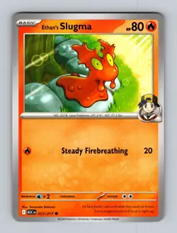 Pokemon TCG - Ascended Heroes - (ASC EN) - Ethan's Slugma - 023/217 - Image 1