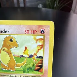 Charmander 046/102 Base Set (Shadowless) Regular Pokemon TCG - LP - Image 4