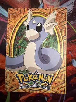 Topps Pokemon Dratini #147 E10-12 Stage 1 Black Logo Animation Edition - Image 1