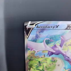 Pokemon TCG Aerodactyl V 180/196 Alternate Art Lost Origin Near Mint - Image 4