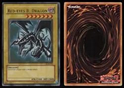Red-Eyes B. Dragon LOB-070 LOB The Legend of Blue Eyes White Dragon Yu-Gi-Oh - Image 3