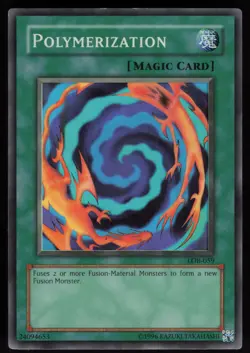 Polymerization LOB-059 LOB The Legend of Blue Eyes White Dragon Yu-Gi-Oh - Image 1