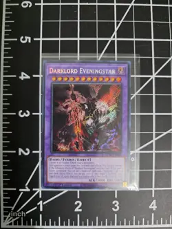 Darklord Eveningstar BPRO-EN036 Secret Rare Yugioh TCG Burst Protocol NM/M - Image 1