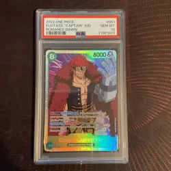 One Piece Romance Dawn 2022 Eustass 'Captain' Kid PSA 10 #2 - Image 1
