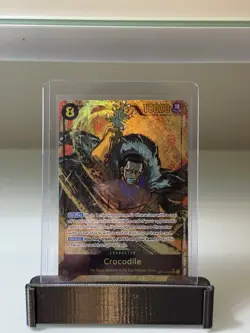 Crocodile - OP14-120 SEC (Alternate Art) One Piece The Azure Sea's Seven - Image 1