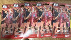 ONE PIECE Heroines EB-03 Lot x5 Sleeved Booster pack English - Image 1