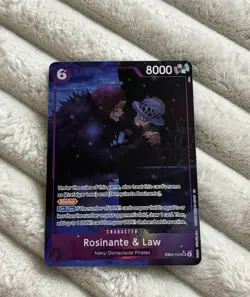 One Piece Rosinante & Law (Alternate Art) Alt Art EB04-038 The Azure Sea's Seven - Image 1