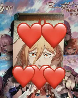 Non-Holo Beautiful Waifu Card Goddess Story CCG Anime Waifu Double Sided - Image 2