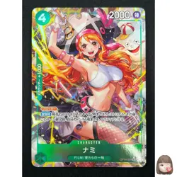 [NM] Nami ONE PIECE Card Japanese OP14-031 Parallel The Azure Sea's Seven 21F43 - Image 1