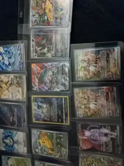 22 pokemon cards, gardevoir x2, pikachu x2, rayquaza, mew many more - Image 1