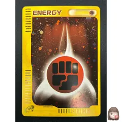 [NM] Fighting Energy Pokemon Card Japanese Holo E-Series McDonald's Promo 21F21 - Image 1