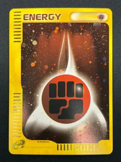 [NM] Fighting Energy Pokemon Card Japanese Holo E-Series McDonald's Promo 21F21 - Image 2